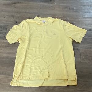 Brooks Brothers Light Yellow Polo Shirt